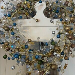 Festive Multicolor Holiday Wreath